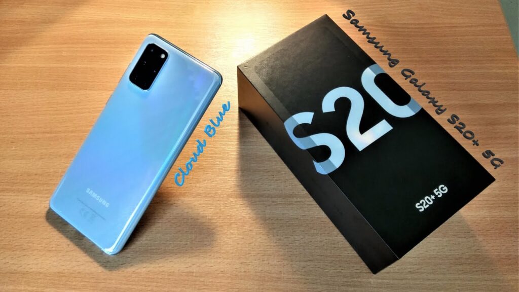 Samsung Galaxy S20 5G avec boite